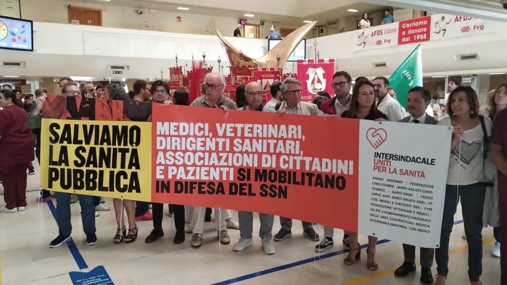 Sanità pubblica, Cgil mobilitata dal Friuli Venezia Giulia a Roma