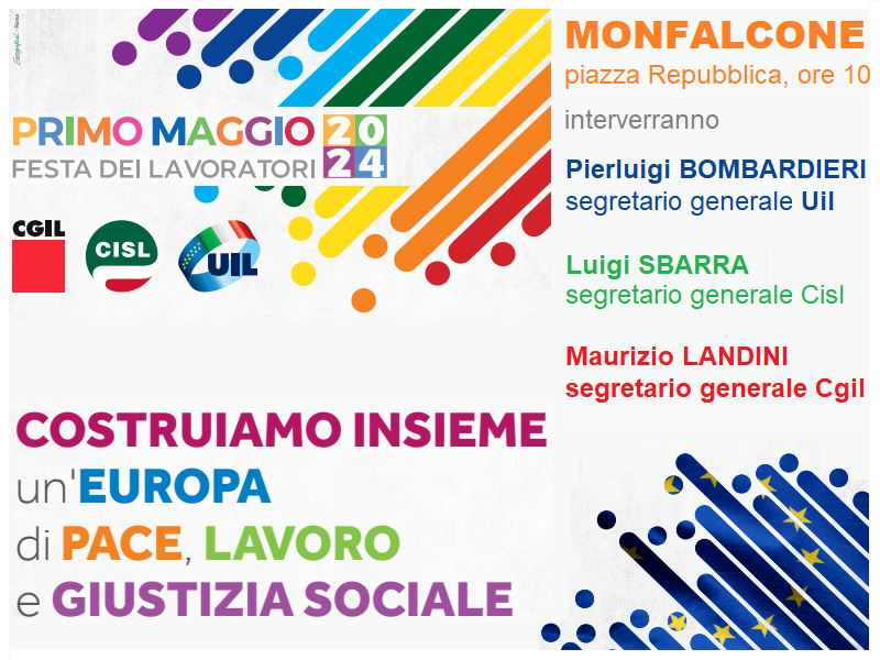 Primo Maggio a Monfalcone, il programma